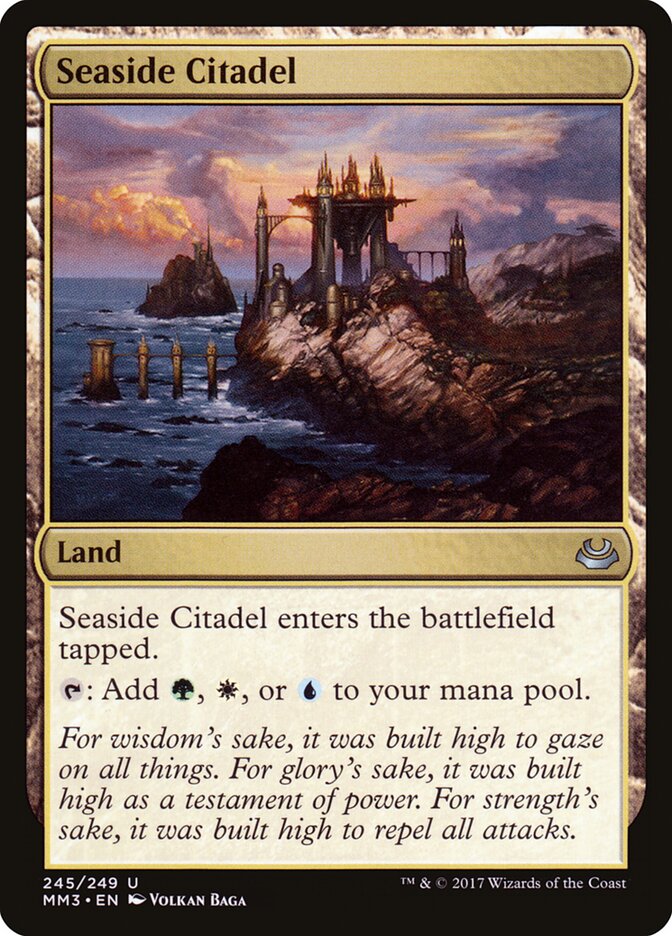 Seaside Citadel (245) - Modern Masters 2017 (MM3)