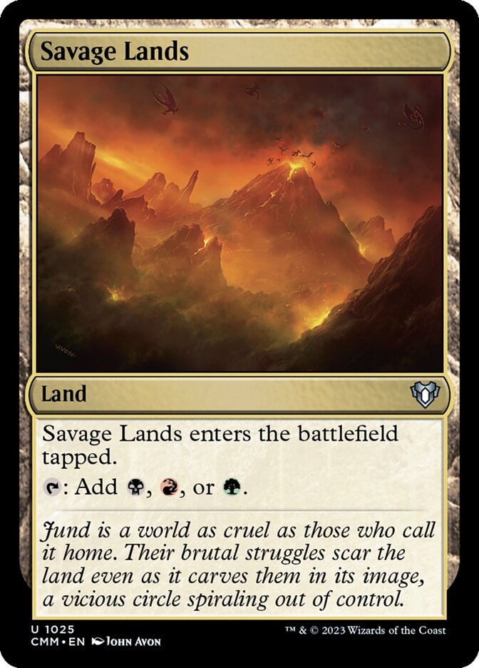 Savage Lands (1025) - Commander Masters (CMM)