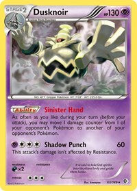 Dusknoir (63) - Boundaries Crossed (BCR)