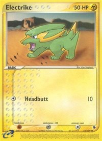 Electrike (52) - Ruby and Sapphire (RS)