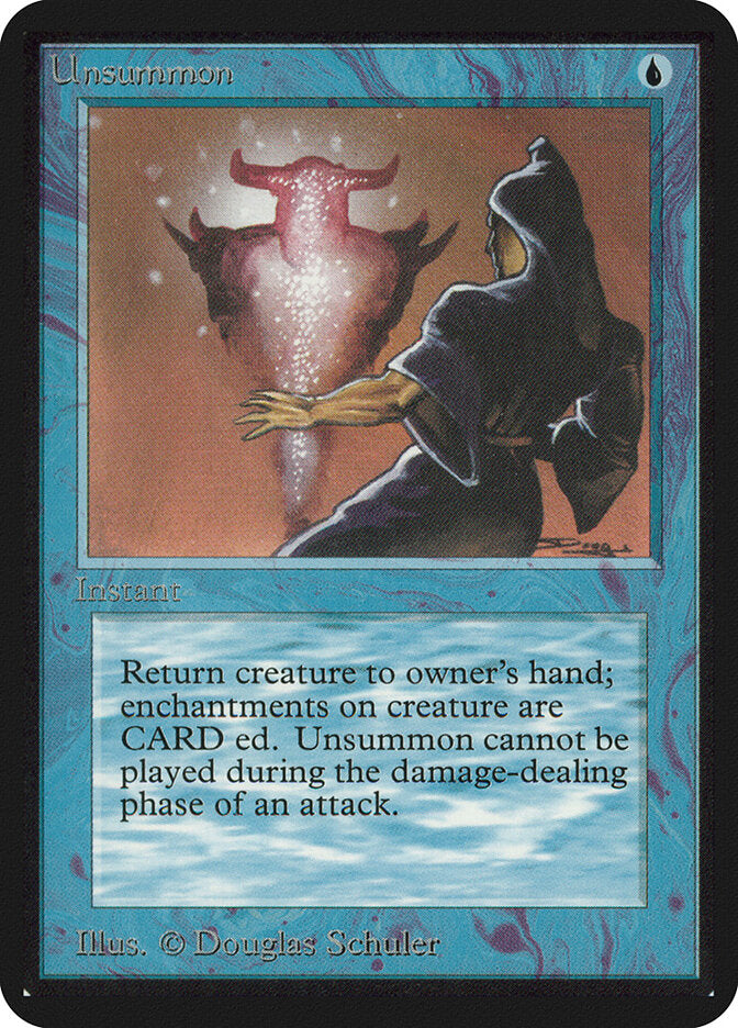 Unsummon (86) - Limited Edition Alpha (LEA)