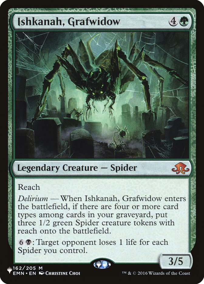 Ishkanah, Grafwidow - The List (PLST)