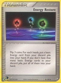 Energy Restore (81) - Ruby and Sapphire (RS)