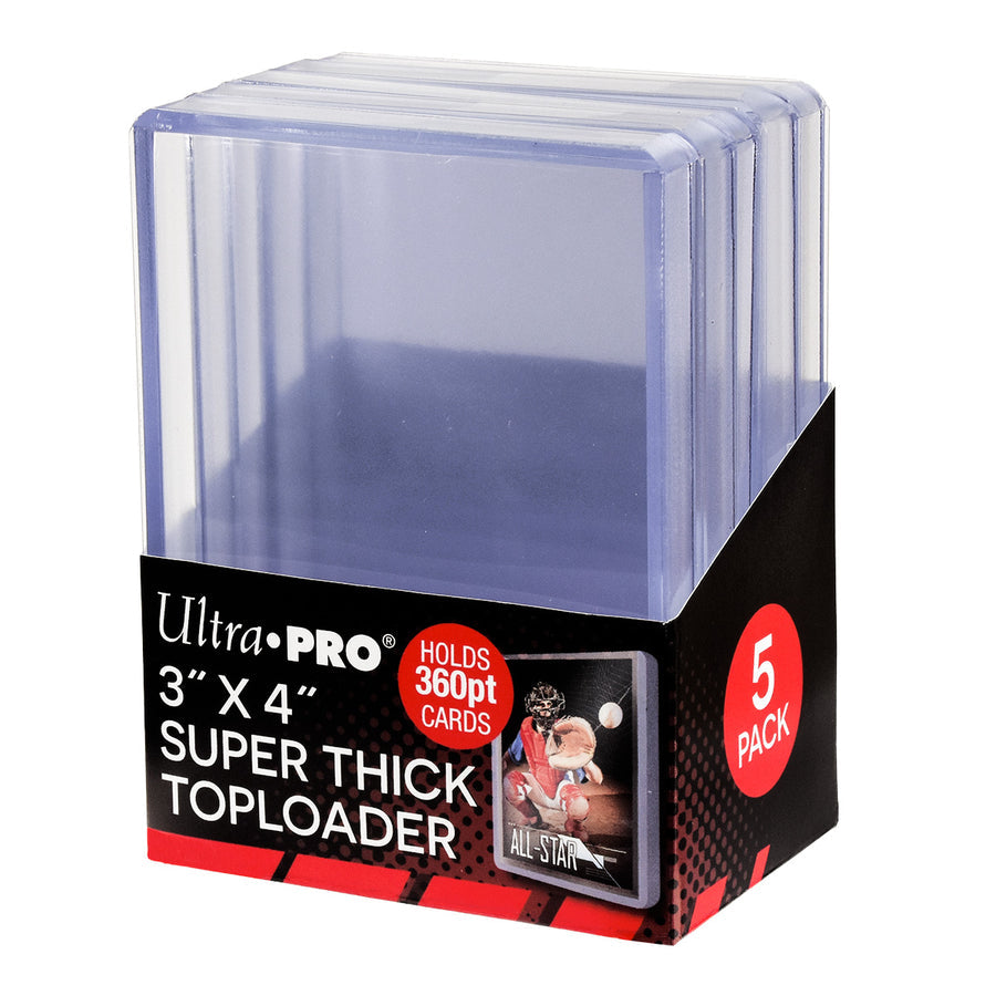 Ultra Pro Toploader Pack - 360pt. (5ct.)
