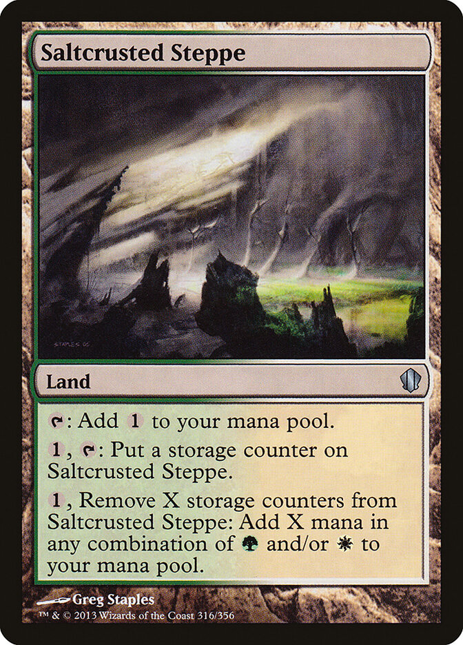 Saltcrusted Steppe (316) - Commander 2013 (C13)
