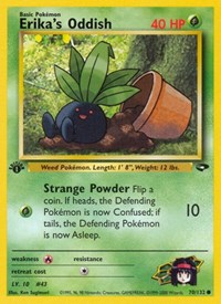 Erikas Oddish (70) - Gym Challenge (G2)