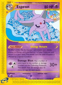 Espeon (11) - Aquapolis (AQ)