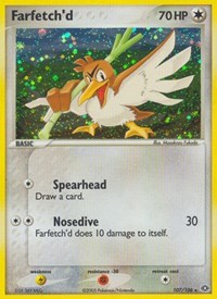 Farfetchd Secret Rare (107) - EX Emerald (EM)