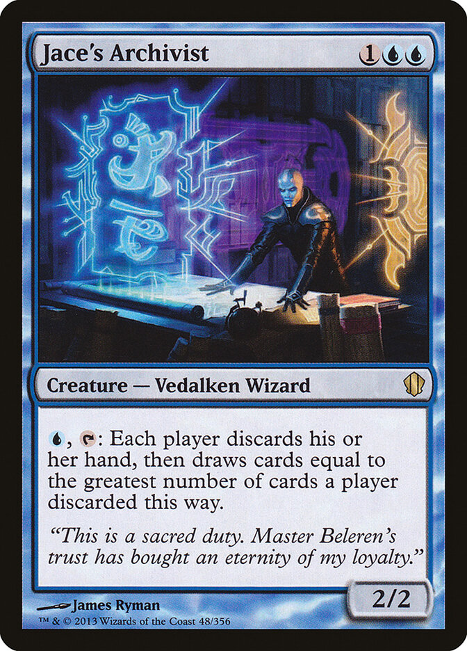 Jace's Archivist (48) - Commander 2013 (C13)