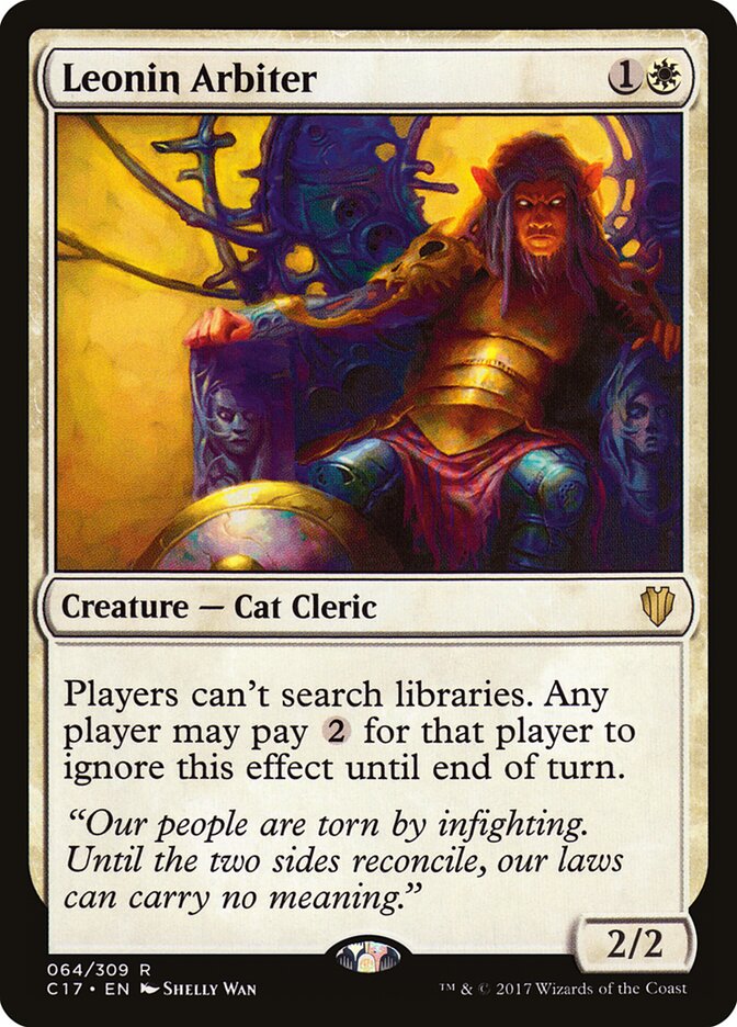 Leonin Arbiter (64) - Commander 2017 (C17)