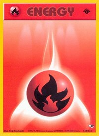 Fire Energy (128) - Gym Heroes (G1)
