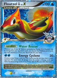 Floatzel GL LvX (104) - Rising Rivals (RR)