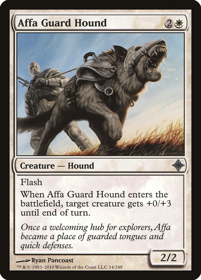 Affa Guard Hound (14) - Rise of the Eldrazi (ROE)