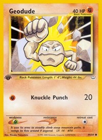 Geodude (44) - Neo Revelation (N3)