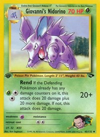 Giovannis Nidorino (45) - Gym Challenge (G2)