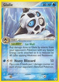 Glalie (34) - EX Hidden Legends (HL)