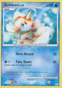 Goldeen (3) - DP Trainer Kit: Manaphy & Lucario (PR)