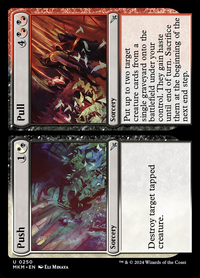 Push // Pull (250) - Murders at Karlov Manor (MKM)