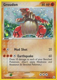 Groudon (102) - EX Hidden Legends (HL)