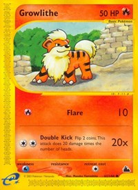 Growlithe (62) - Skyridge (SK)