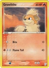 Growlithe (4) - EX Trainer Kit 2: Plusle & Minun (PR)