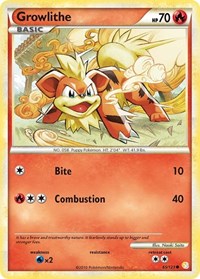 Growlithe (65) - HeartGold SoulSilver (HS)