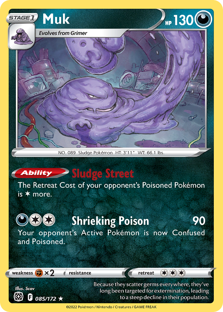 Muk (85/172) - Brilliant Stars (BRS)