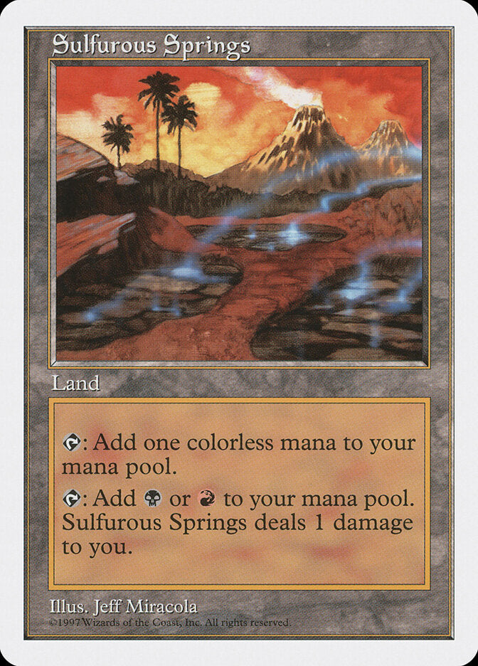 Sulfurous Springs (424) - Fifth Edition (5ED)