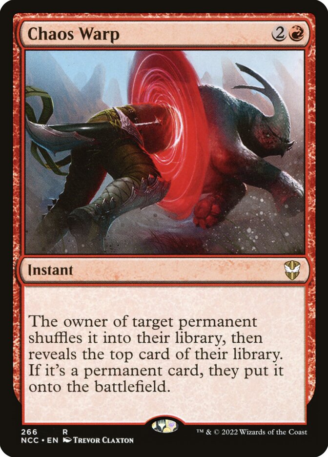 Chaos Warp (266) - New Capenna Commander (NCC)