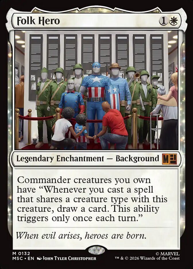 Folk Hero (132) - Marvel Super Heroes Commander (MSC)