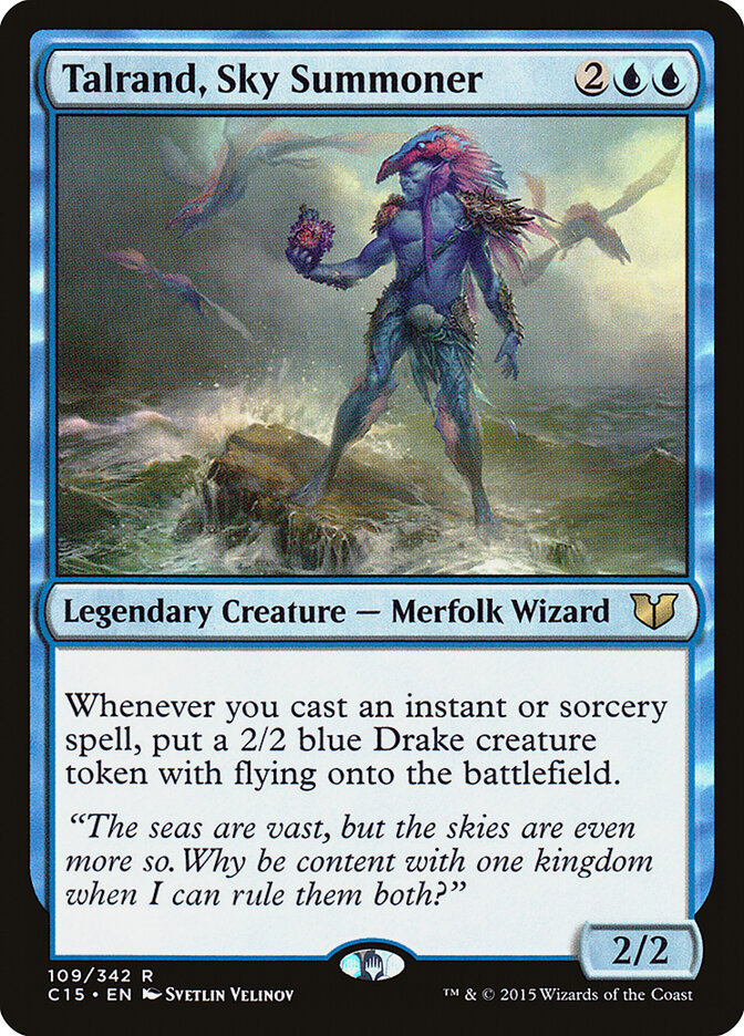 Talrand, Sky Summoner (109) - Commander 2015 (C15)