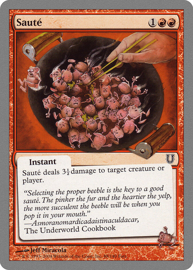 Saute (88) - Unhinged (UNH)