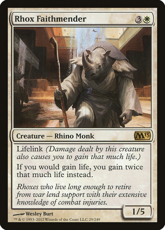 Rhox Faithmender (29) - Magic 2013 (M13)