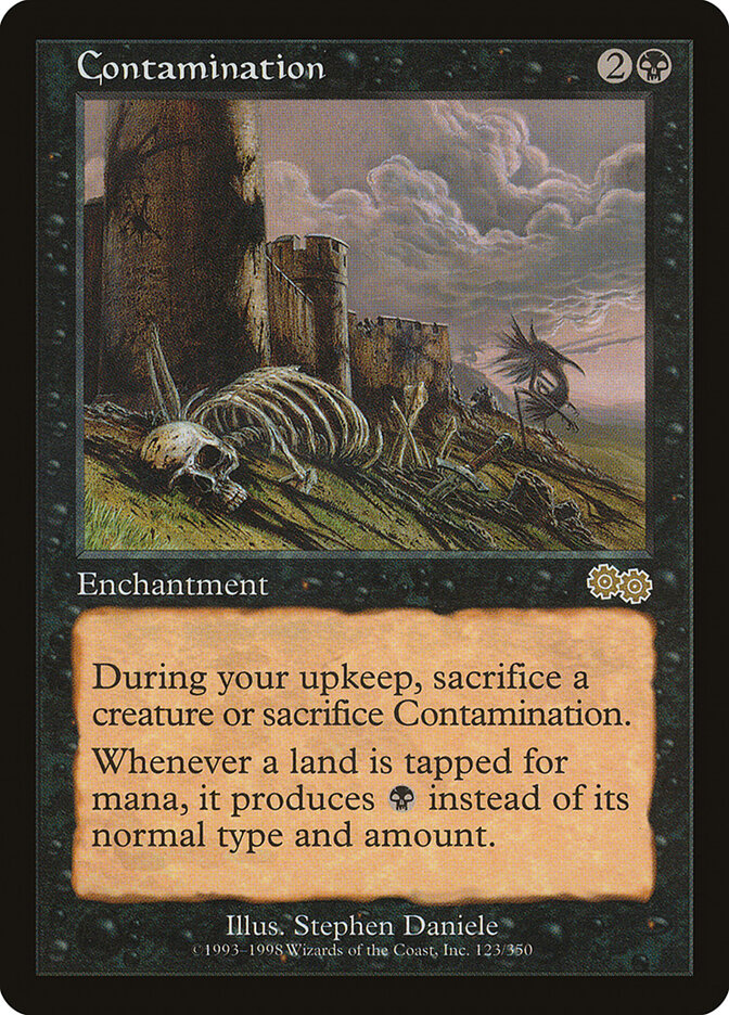 Contamination (123) - Urza's Saga (USG)