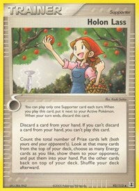 Holon Lass (92) - EX Delta Species (DS)