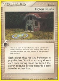 Holon Ruins (96) - EX Delta Species (DS)
