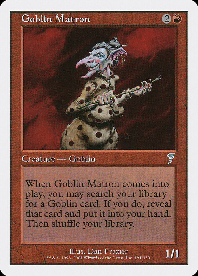 Goblin Matron (191) - Seventh Edition (7ED)