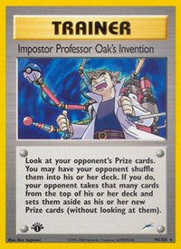 Impostor Professor Oaks Invention (94) - Neo Destiny (N4)