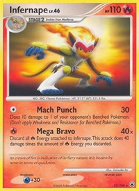 Infernape (22) - Majestic Dawn (MD)