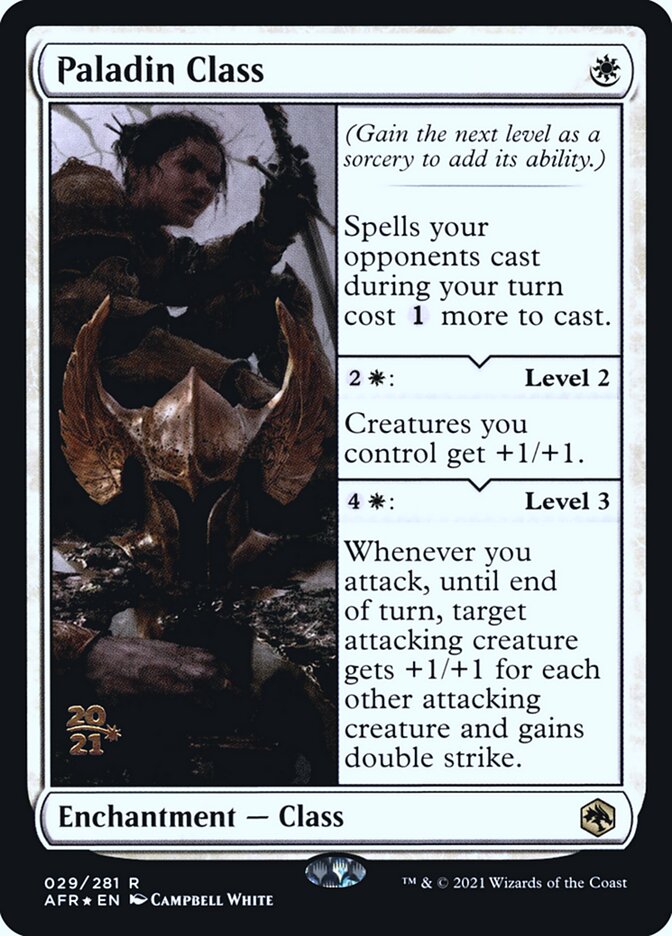 Paladin Class (29s) - Adventures in the Forgotten Realms Promos (PAFR)
