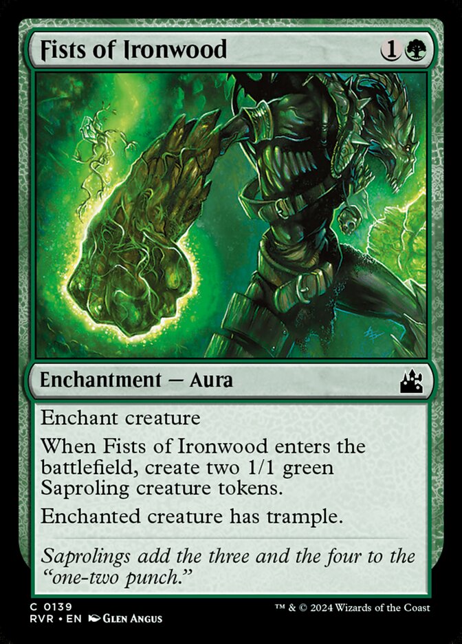 Fists of Ironwood (139) - Ravnica Remastered (RVR)