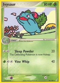 Ivysaur (34) - EX Crystal Guardians (CG)