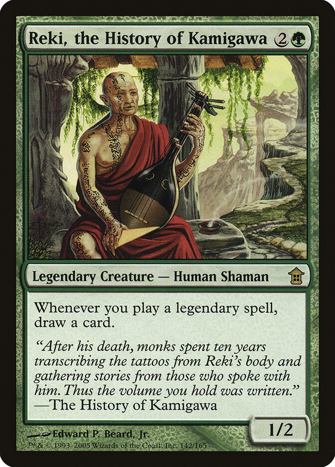 Reki, the History of Kamigawa (142) - Saviors of Kamigawa (SOK)