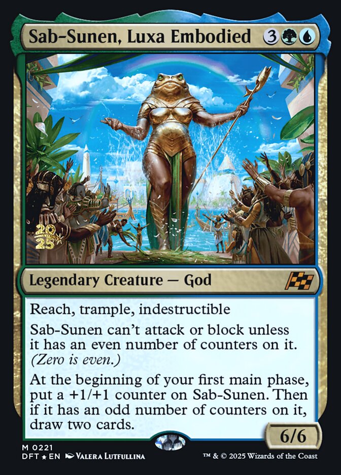 Sab-Sunen, Luxa Embodied (221s) - Aetherdrift Promos (PDFT)