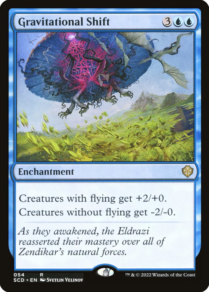 Gravitational Shift (54) - Starter Commander Decks (SCD)