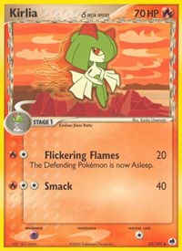 Kirlia Delta Species (33) - EX Dragon Frontiers (DF)