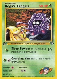 Kogas Tangela (81) - Gym Challenge (G2)