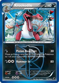 Krookodile Team Plasma (70) - Plasma Freeze (PLF)