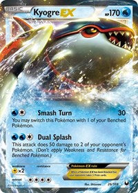 Kyogre EX (26) - Dark Explorers (DEX)