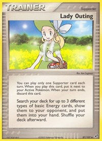Lady Outing (87) - EX Deoxys (DX)